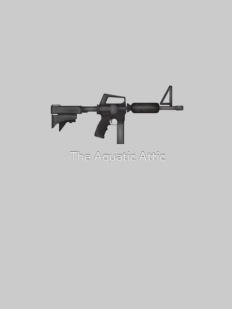 Thumbnail 5 of 5, iPhone Case, Paint M16 Rifle designed and sold by The Aquatic Attic.