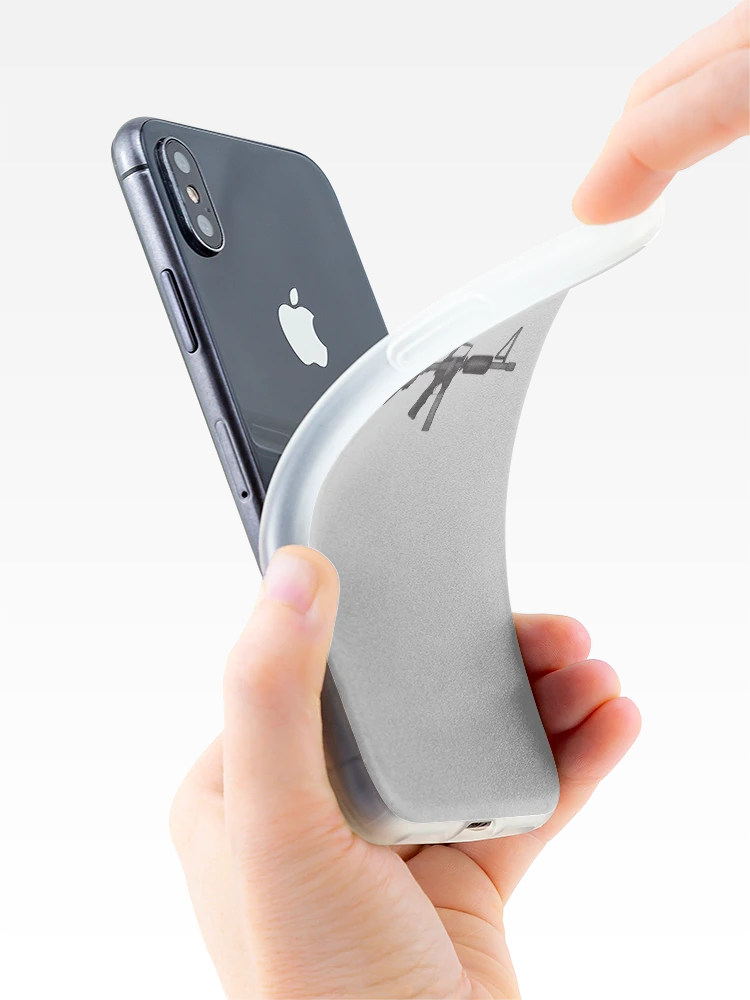 Thumbnail 4 of 5, iPhone Case, Paint M16 Rifle designed and sold by The Aquatic Attic.