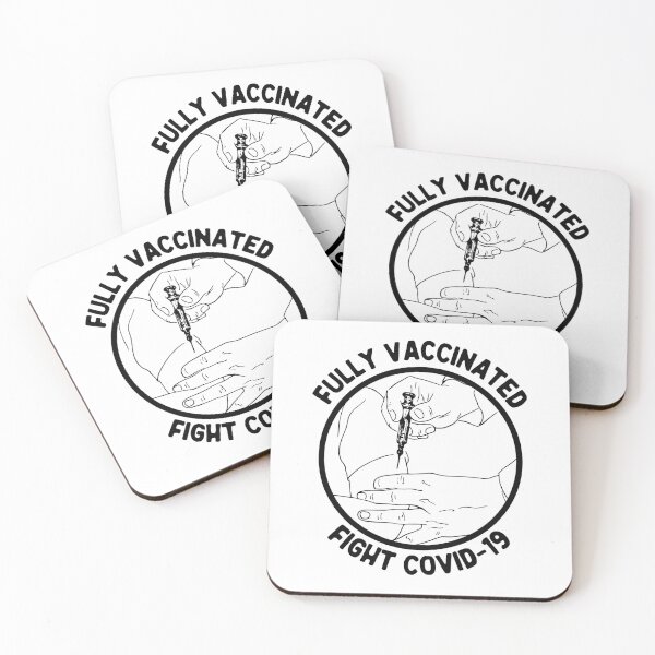 Item preview, Fully Vaccinated Fight Covid 19, Retro Vintage, Black designed and sold by anghelapparel.