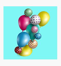Balloons Photographic Print