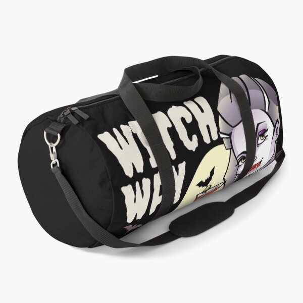 Item preview,  Witch way to the wine? Funny Halloween wine drinking witch design. designed and sold by HROC.