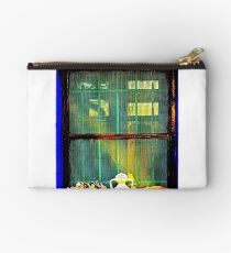 Cross Processed image of a window Studio Pouch
