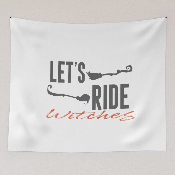Item preview, Let's Ride Witches designed and sold by Fathom204.