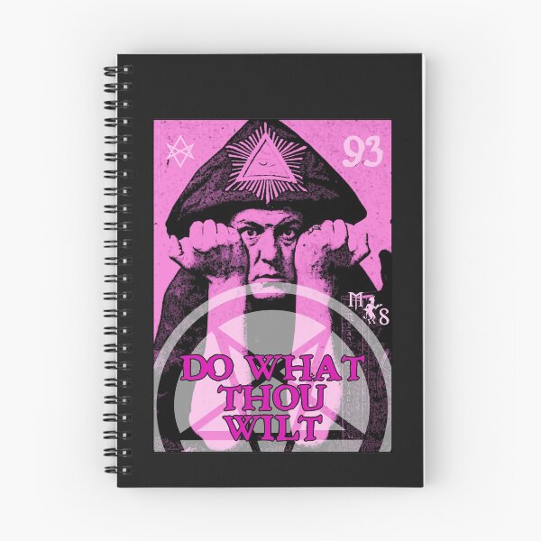 Item preview, Aleister Crowley designed and sold by MetalSatyrShop.