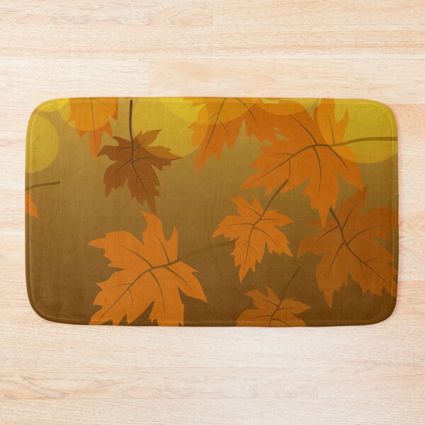 Item preview, Autumn maple leaves and bokeh effect designed and sold by CutieBlue.