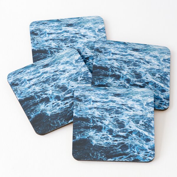Item preview, Blue Ocean Waves, Sea Photography designed and sold by Raminovitch.