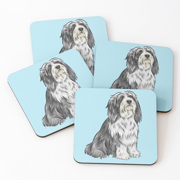 Item preview, Bearded Collie | Cute Dog Art designed and sold by shirinsart.
