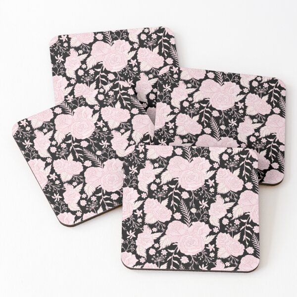 Item preview, Vintage Cottagecore Pink Roses v2 designed and sold by REApparelCo.