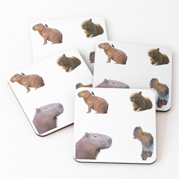 Item preview, 1st Cool Capybara Stickers Package. Funny Capybaras For Every Capybara Lover Or Other Rodent Owner! - Cute  designed and sold by AnimalStickers-.