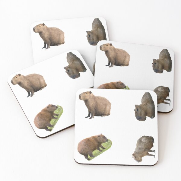 Item preview, 1st Focused Capybara Stickers Package. Funny Capybaras For Every Capybara Lover Or Other Rodent Owner! - Cute  designed and sold by AnimalStickers-.