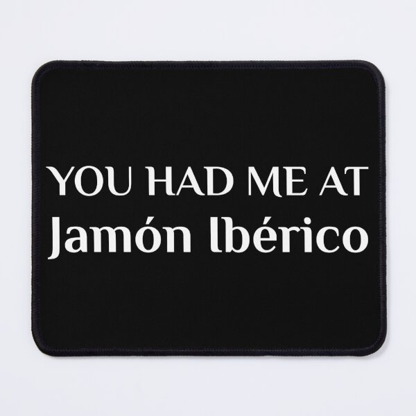 Item preview, Jamón Ibérico Funny Spanish Food Iberian Ham designed and sold by Creekman Designs.