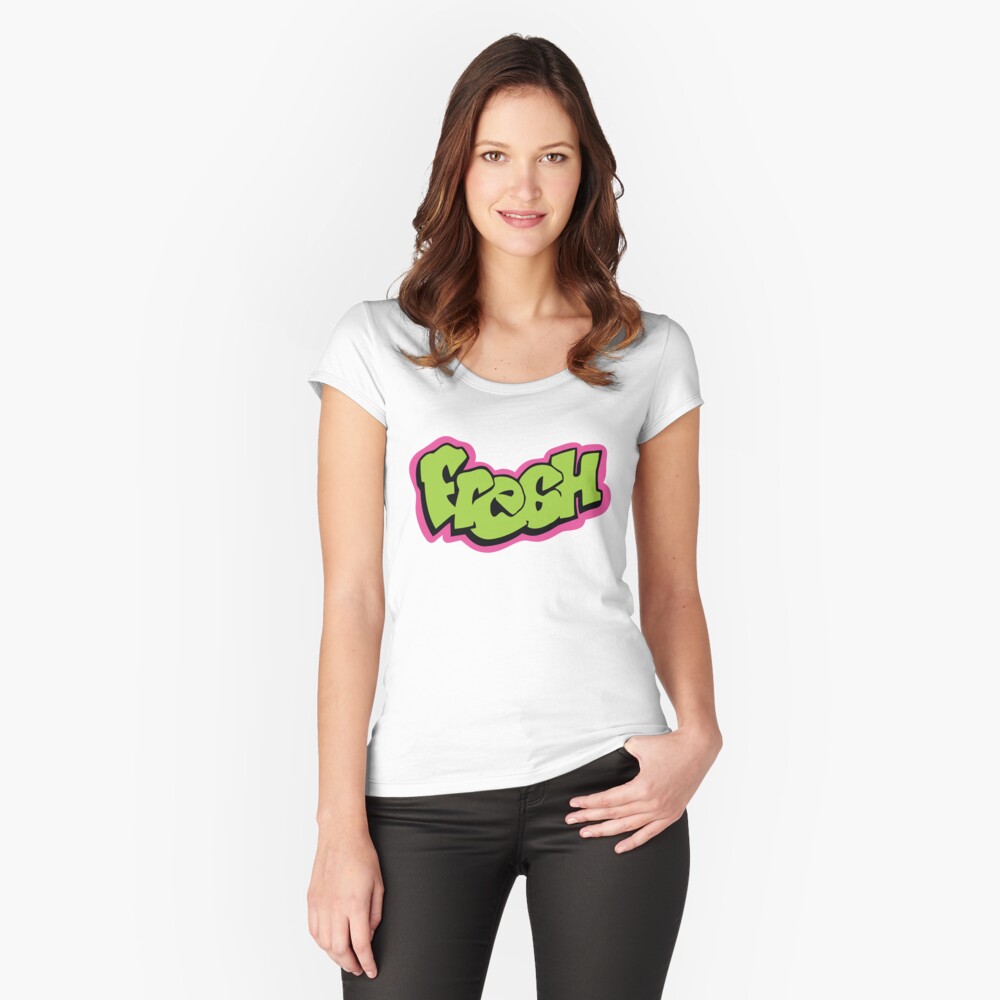 Item preview, Fitted Scoop T-Shirt designed and sold by damndiamond.