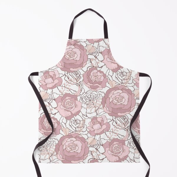 Item preview, Vintage Cottagecore Pink and Line Roses designed and sold by REApparelCo.