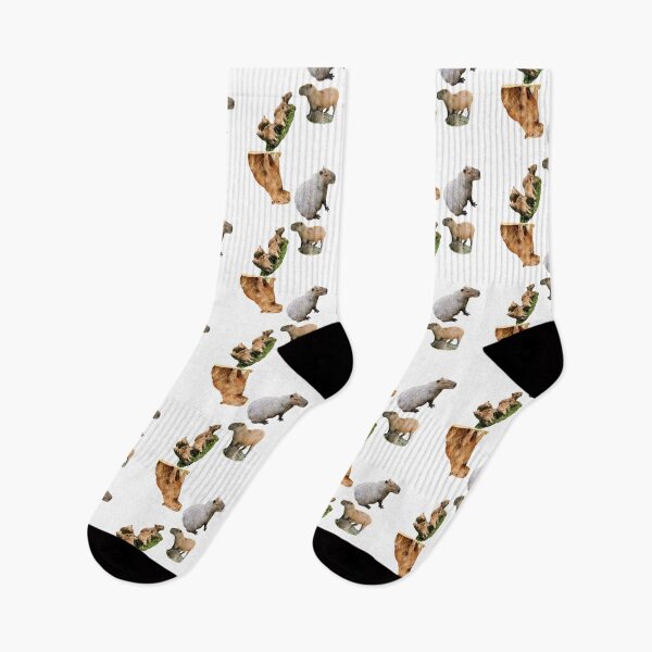 Item preview, 3rd Happy Capybara Stickers Package. Funny Capybaras For Every Capybara Lover Or Other Rodent Owner! - Cute  designed and sold by AnimalStickers-.