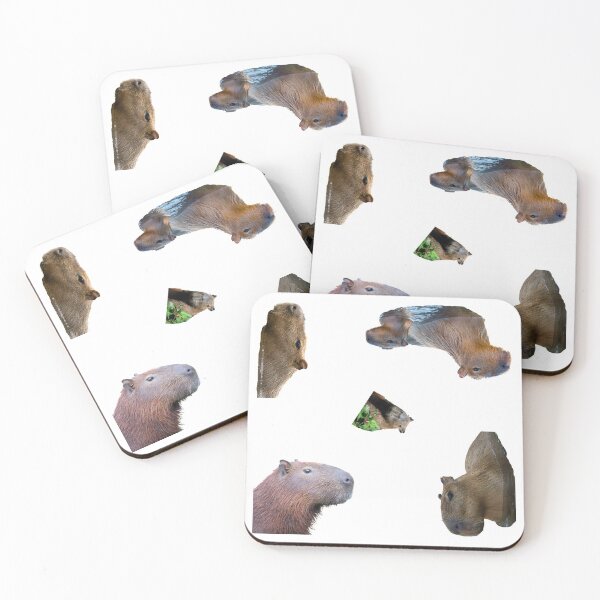 Item preview, 1st Head-Only Capybara Stickers Package. Funny Capybaras For Every Capybara Lover Or Other Rodent Owner! - Cute  designed and sold by AnimalStickers-.