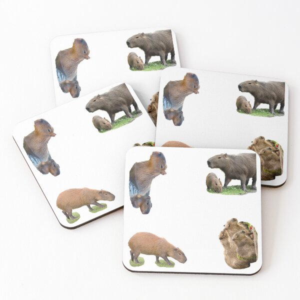 Item preview, 1st Little Capybara Stickers Package. Funny Capybaras For Every Capybara Lover Or Other Rodent Owner! - Cute  designed and sold by AnimalStickers-.