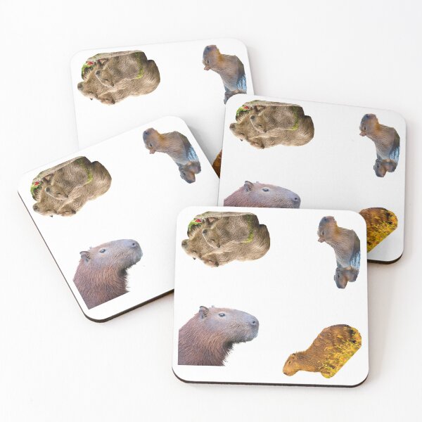 Item preview, 1st Majestic Capybara Stickers Package. Funny Capybaras For Every Capybara Lover Or Other Rodent Owner! - Cute  designed and sold by AnimalStickers-.