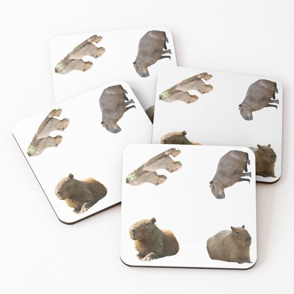Item preview, 2nd Majestic Capybara Stickers Package. Funny Capybaras For Every Capybara Lover Or Other Rodent Owner! - Cute  designed and sold by AnimalStickers-.