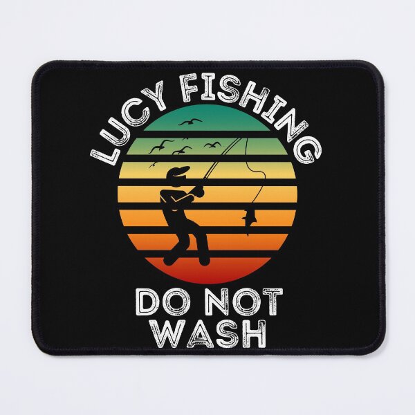 Item preview, lucky fishing do not wash funny fishing design for fisherman and fishing lovers for holidays for grandpa for dad  designed and sold by mydreamcatcher.