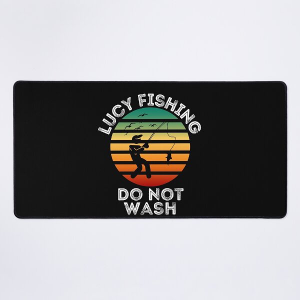 Item preview, lucky fishing do not wash funny fishing design for fisherman and fishing lovers for holidays for grandpa for dad designed and sold by mydreamcatcher.