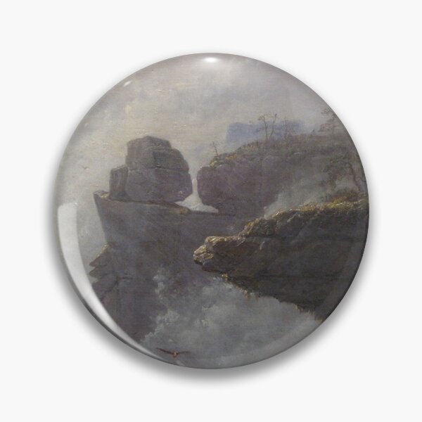 Item preview, Clouds of fog in Saxon Switzerland - Carl Gustav Carus  designed and sold by Vintage Designs +.