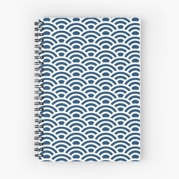 Item preview, Japanese Pattern Wagara Waves Seigaiha designed and sold by MeowsAndMakes.