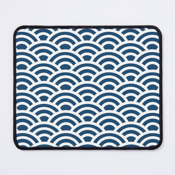Item preview, Japanese Pattern Wagara Waves Seigaiha designed and sold by MeowsAndMakes.