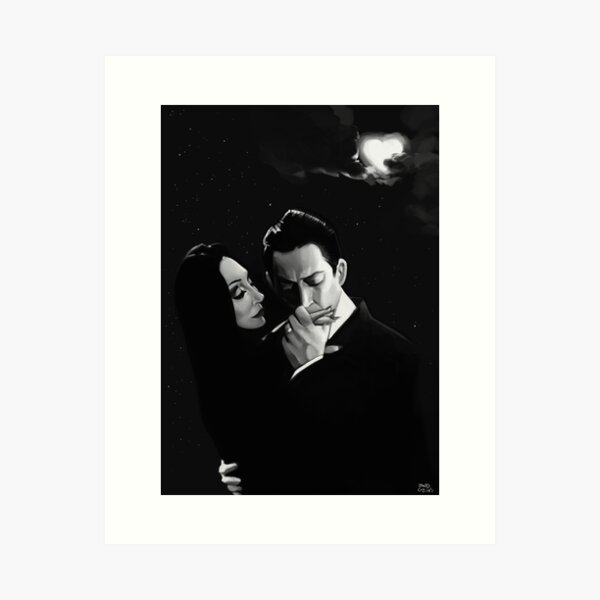 Item preview, Gomez and Morticia Addams designed and sold by Brad Collins.