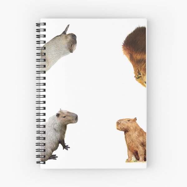 Item preview, 2nd Sleepy Capybara Stickers Package. Funny Capybaras For Every Capybara Lover Or Other Rodent Owner! - Cute  designed and sold by AnimalStickers-.