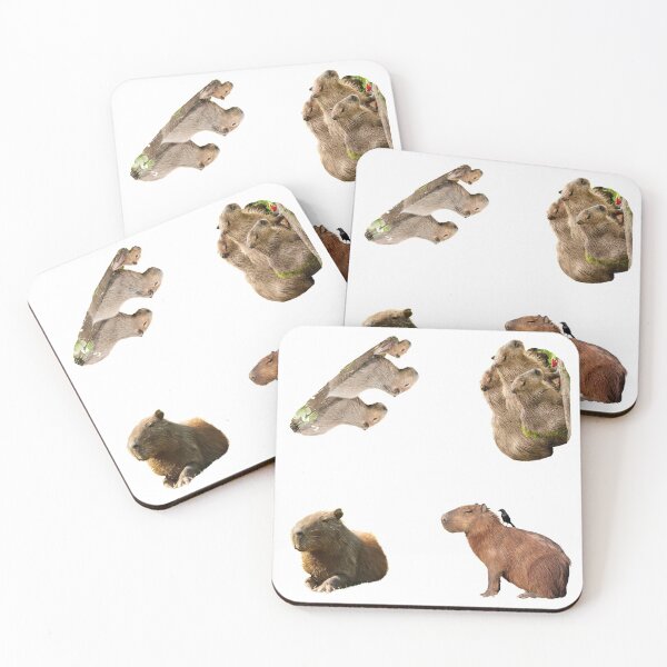 Item preview, 2nd Snarky Capybara Stickers Package. Funny Capybaras For Every Capybara Lover Or Other Rodent Owner! - Cute  designed and sold by AnimalStickers-.