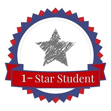 Artwork thumbnail, 1-Star Student by US History