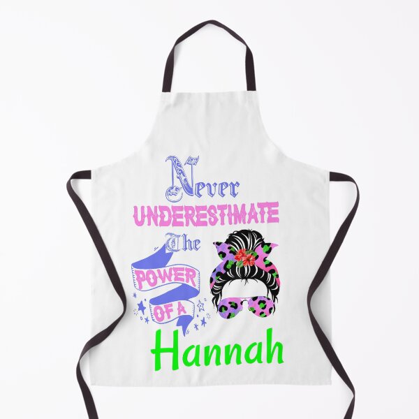 Item preview, Cheetah print messy bun Never underestimate the power of a Hannah- Never Underestimate  designed and sold by Designs Of all kinds.