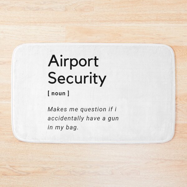 Item preview, Airport Security Definition designed and sold by Amine-Creation.