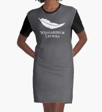 Wingardium Leviosa Graphic T-Shirt Dress