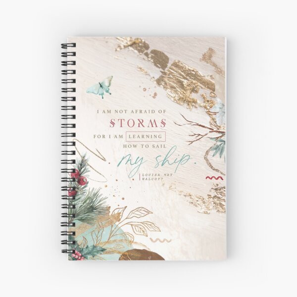 Item preview, I am not afraid of storms - Little Women designed and sold by Stella Bookish Art.