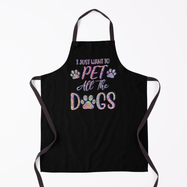 Item preview, Colorful I Just Want To Pet All The Dogs designed and sold by Zurickdesigns.
