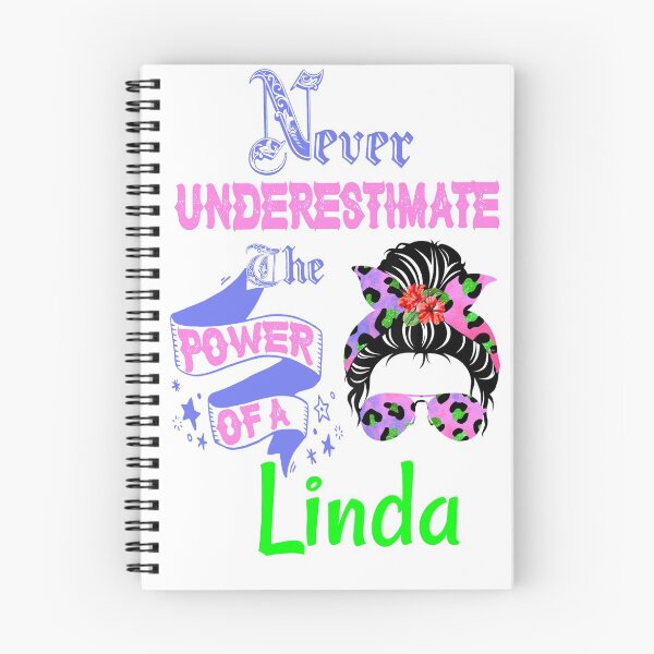 Item preview, Cheetah print messy bun Never underestimate the power of a Linda- Never Underestimate  designed and sold by Designs Of all kinds.