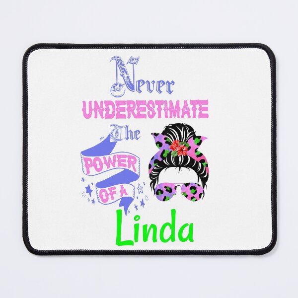 Item preview, Cheetah print messy bun Never underestimate the power of a Linda- Never Underestimate  designed and sold by Designs Of all kinds.