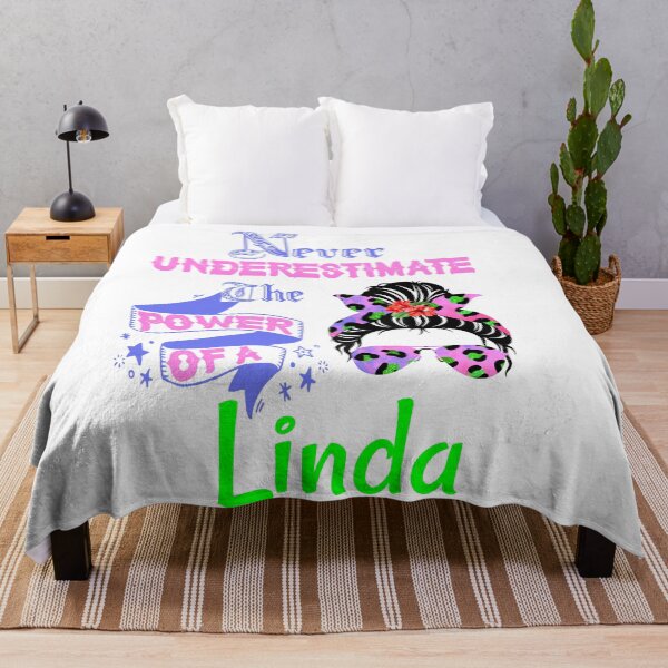 Item preview, Cheetah print messy bun Never underestimate the power of a Linda- Never Underestimate  designed and sold by Designs Of all kinds.