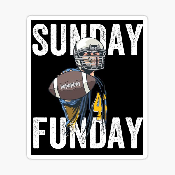 Sunday Funday Black Heather T-shirt – American Football Brand