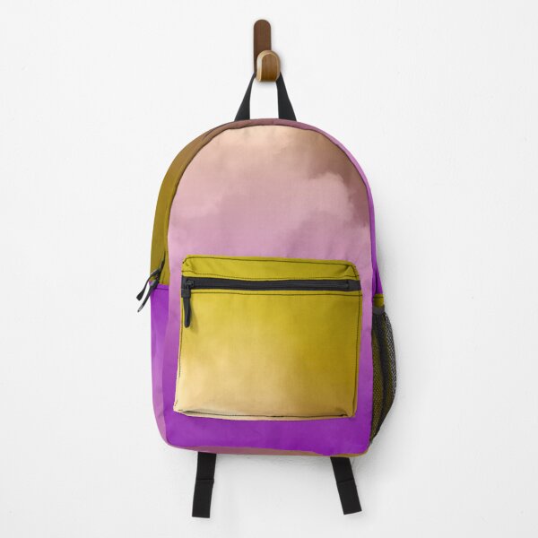 Item preview, Chic Purple and Yellow Color with Gradient Rainbow Cloud designed and sold by jeanyun48.