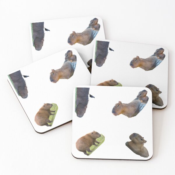 Item preview, 2nd Unique Capybara Stickers Package. Funny Capybaras For Every Capybara Lover Or Other Rodent Owner! - Cute  designed and sold by AnimalStickers-.