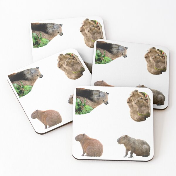 Item preview, 3rd Unique Capybara Stickers Package. Funny Capybaras For Every Capybara Lover Or Other Rodent Owner! - Cute  designed and sold by AnimalStickers-.