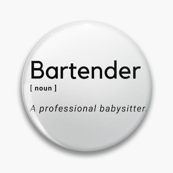 Item preview, Bartender Definition designed and sold by Amine-Creation.