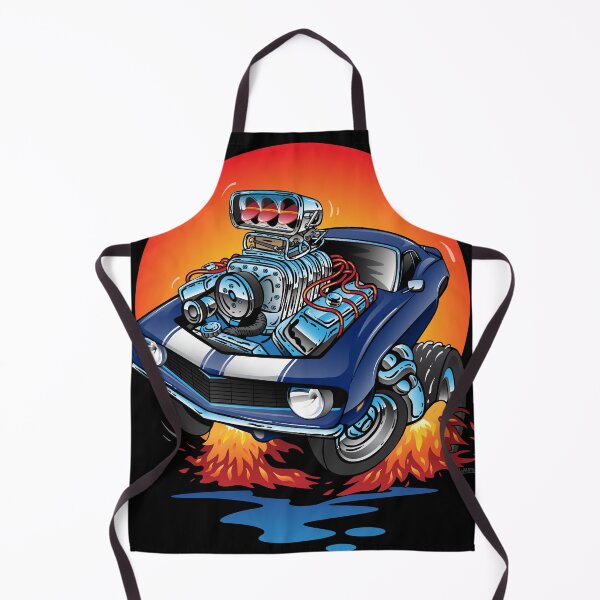 Item preview, Funny Classic Sixties American Muscle Car Hot Rod Cartoon designed and sold by hobrath.