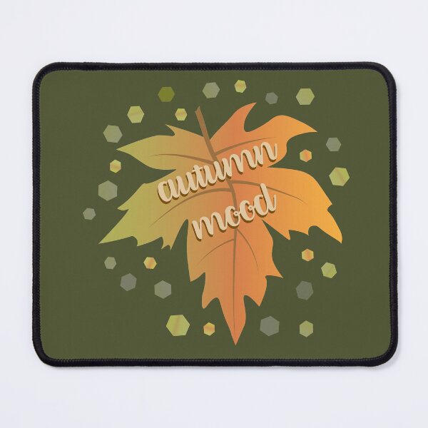 Item preview, Autumn mood lettering maple leaf designed and sold by CutieBlue.
