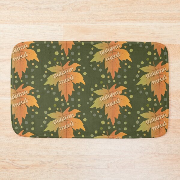 Item preview, Autumn mood lettering maple leaf designed and sold by CutieBlue.