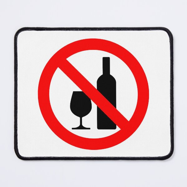 Item preview, Alcohol forbidden! designed and sold by fourretout.