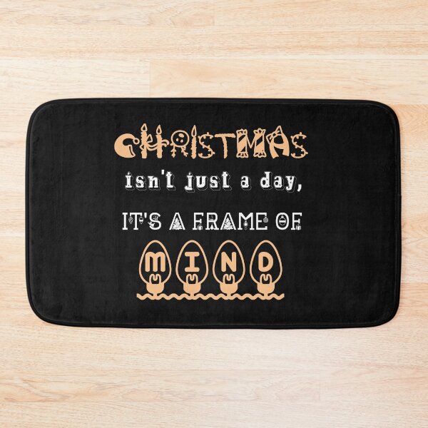 Item preview, Christmas Isn't Just a Day, It's a Frame of Mind Christmas designed and sold by The Nova Prints .