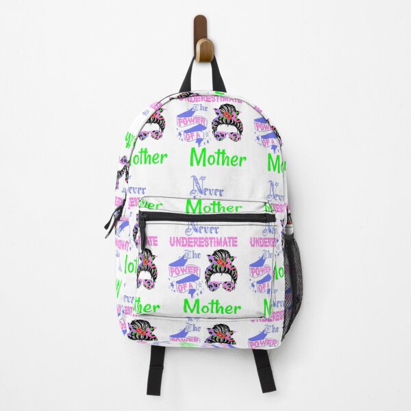 Item preview, Cheetah print messy bun Never underestimate the power of a Mother- Never Underestimate designed and sold by Designs Of all kinds.